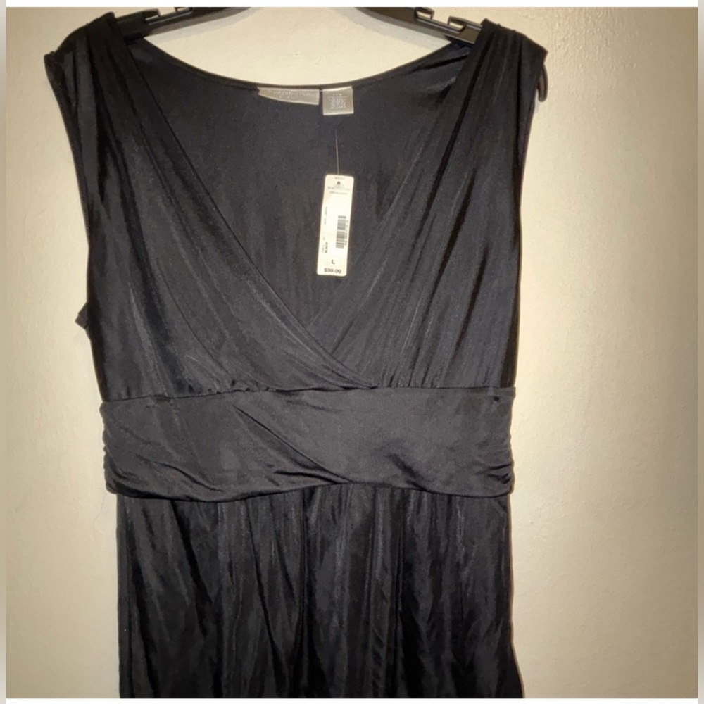Worthington Elegant Black Blouse(0030)